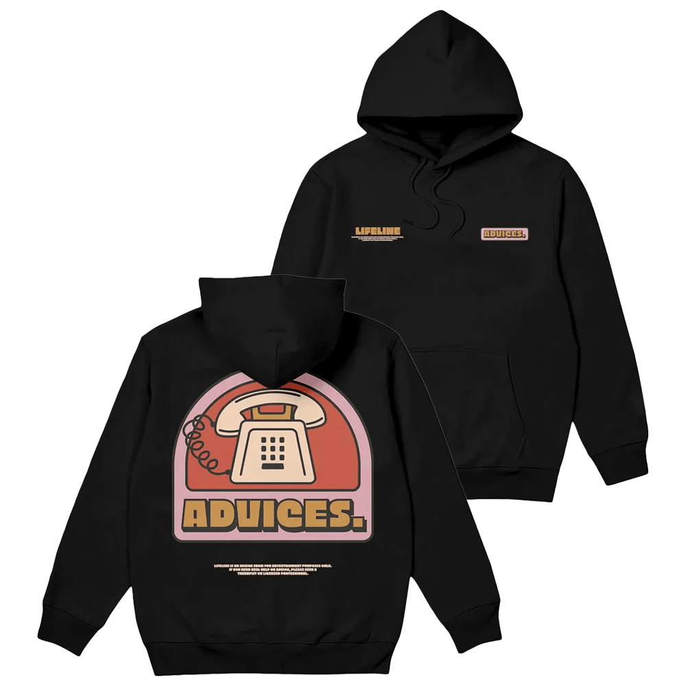 Advices Black Hoodie Chris Delia Merch Gifts For Boyfriend