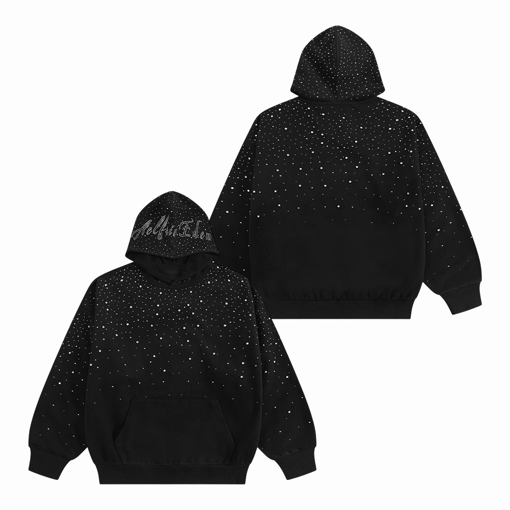 Aelfric Eden Rhinestone Hoodie Aelfric Eden Hooded Sweatshirt Birthday Gift For Sister