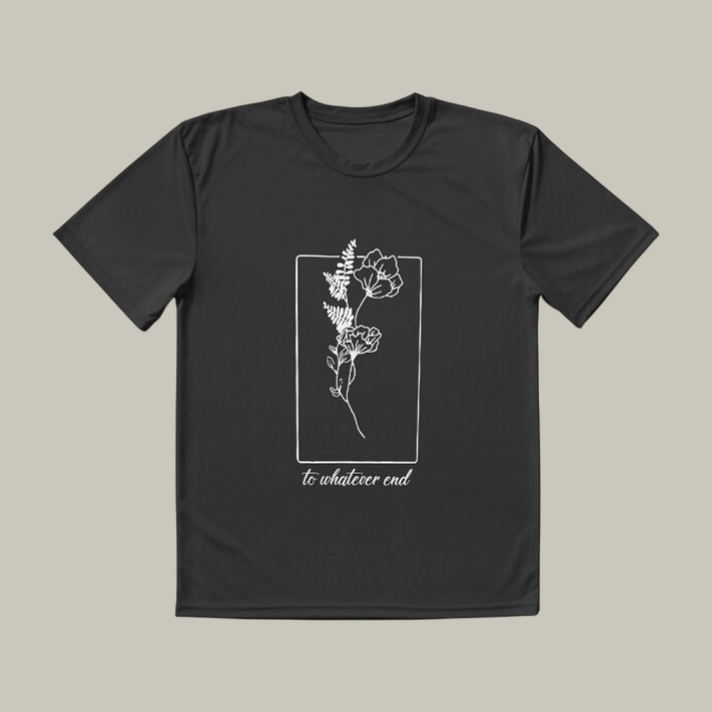 Aelin Flower Quote Throne Of Glass T-Shirt Romance Fantasy Clothes Gift For Brothers