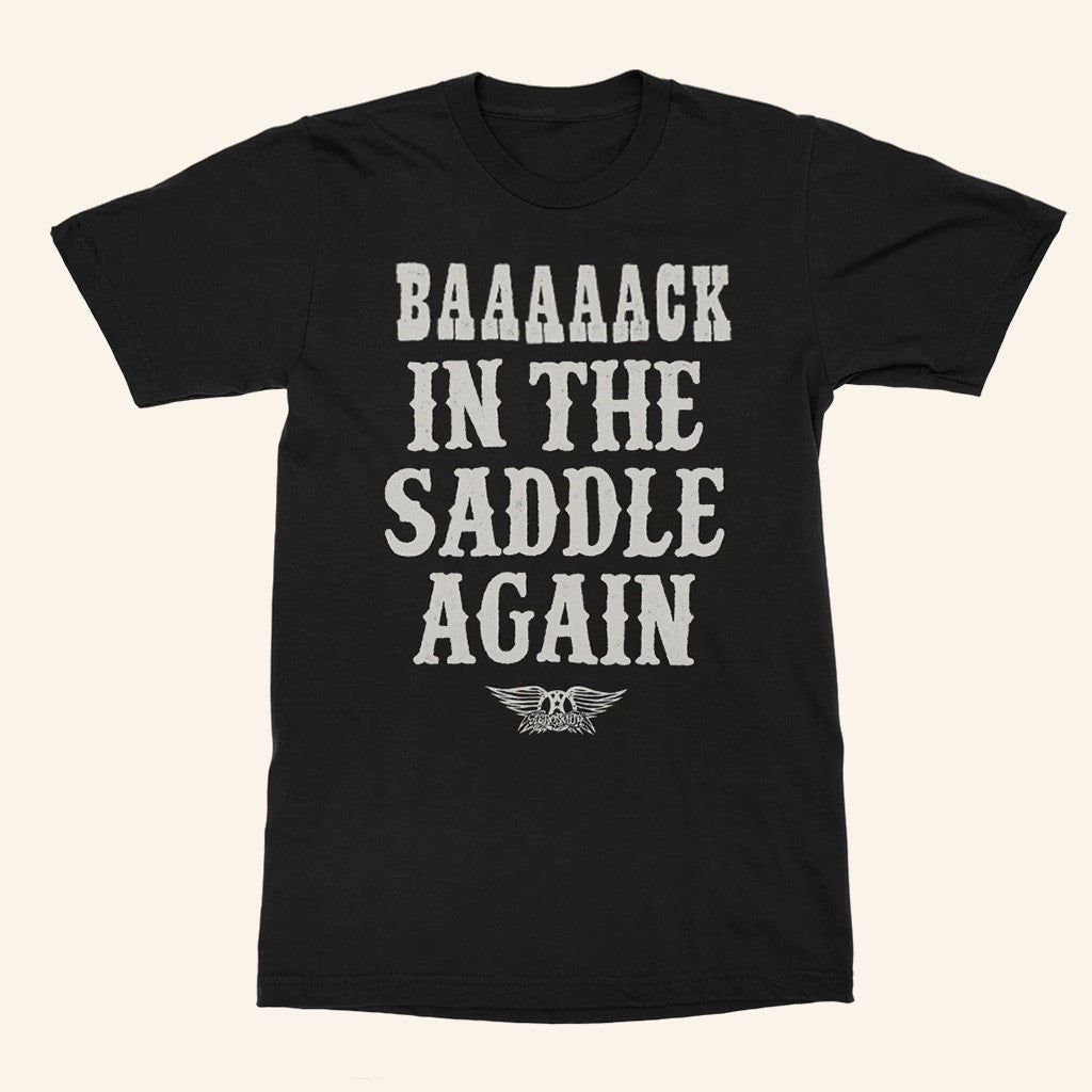 Aerosmith Merch Back In The Saddle Again T-Shirt Gifts For Husband Aerosmith Merch Back In The Saddle Again T-Shirt Gifts For Husband