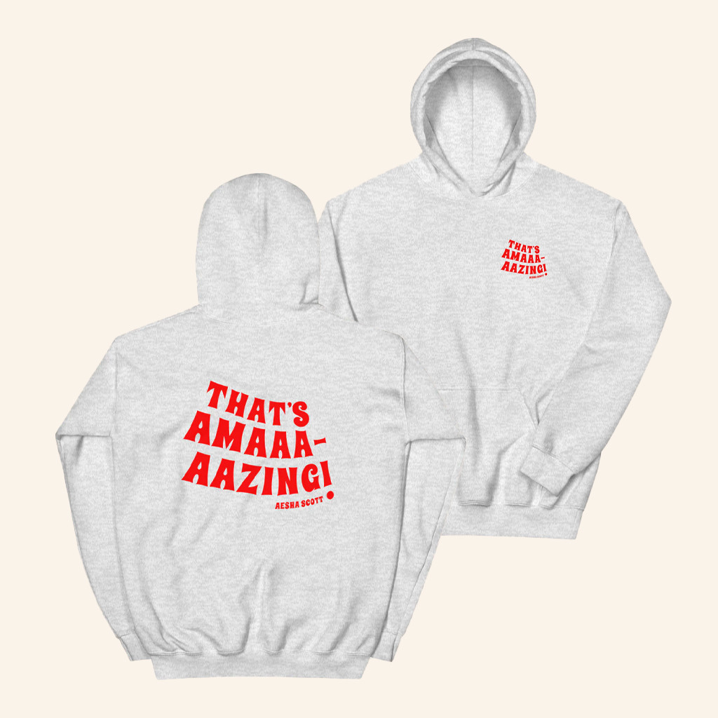 Aeshas Merch That's Amaaaazing Hoodie Christmas Gifts For Wife Aeshas Merch That's Amaaaazing Hoodie Christmas Gifts For Wife