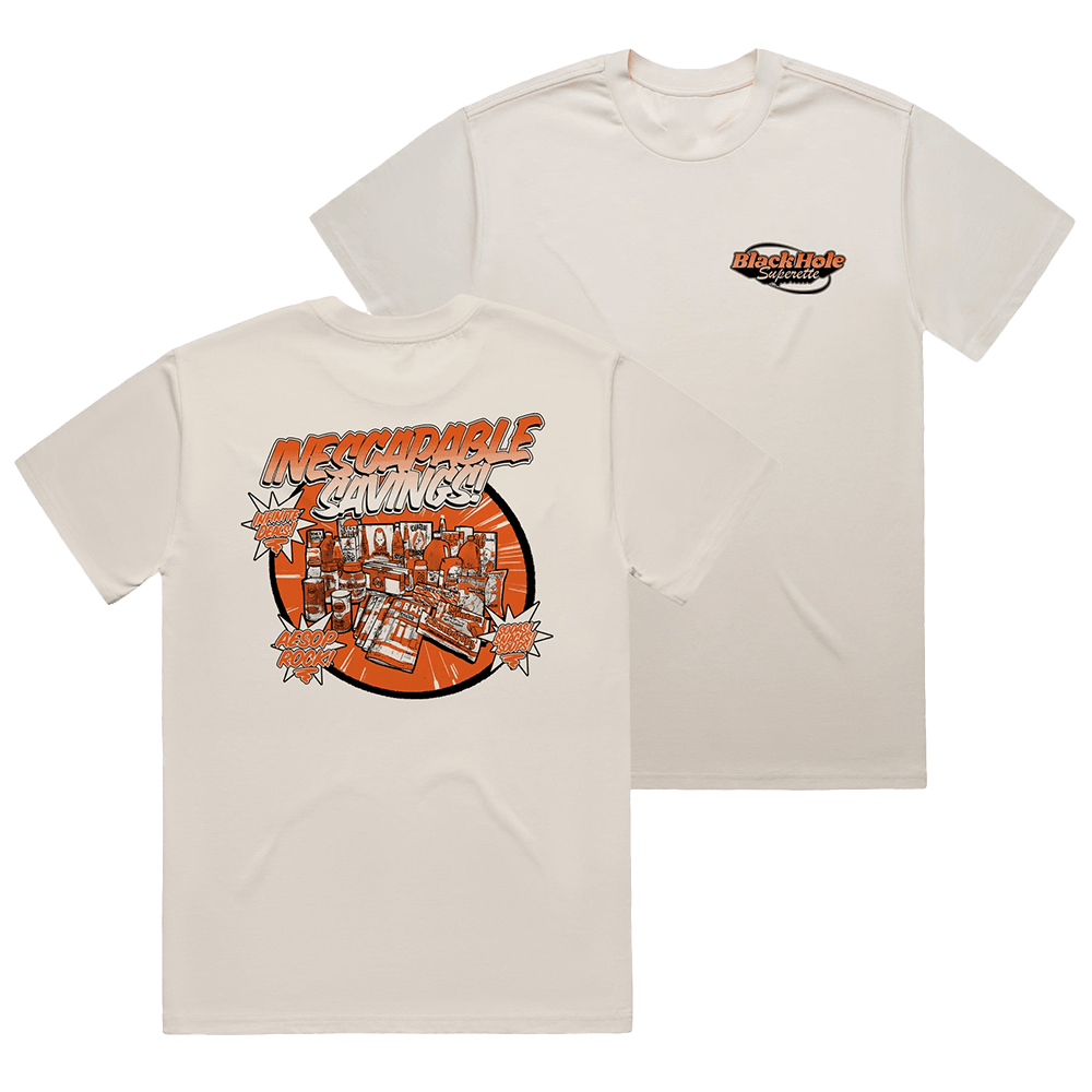 Aesop Rock Merch Aesop Rock Inescapable Savings T-Shirt Father's Day Gifts For Husband Aesop Rock Merch Aesop Rock Inescapable Savings T-Shirt Father's Day Gifts For Husband