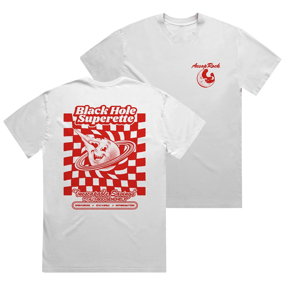 Aesop Rock Merch Checkers Shirt White Good Gifts For Boyfriend