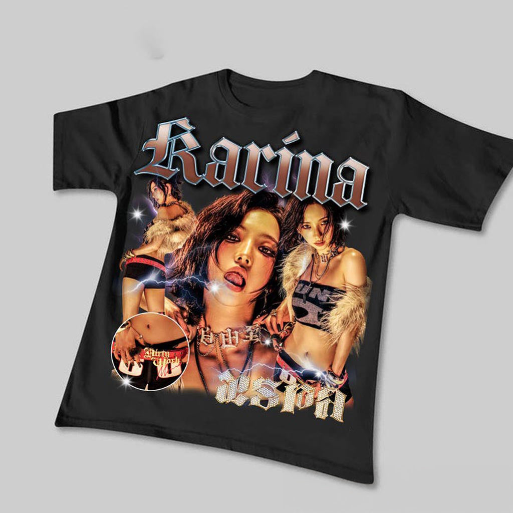 Aespa Karina Dirty Work Shirt Dirty Work T-Shirt Aespa Synk AeXis Line Shirt 2025 Aespa Aespa Karina Dirty Work Shirt Dirty Work T-Shirt Aespa Synk AeXis Line Shirt 2025 Aespa
