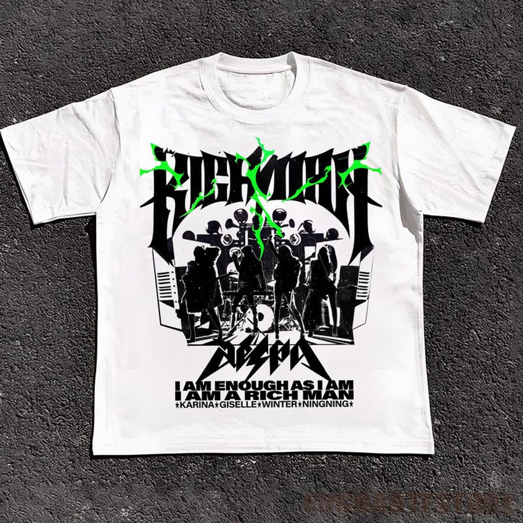 Aespa Rich Man Shirt Aespa Dirty Work T-Shirt Rich Man Merch Aespa Synk AeXis Line Shirt Aespa Rich Man Shirt Aespa Dirty Work T-Shirt Rich Man Merch Aespa Synk AeXis Line Shirt