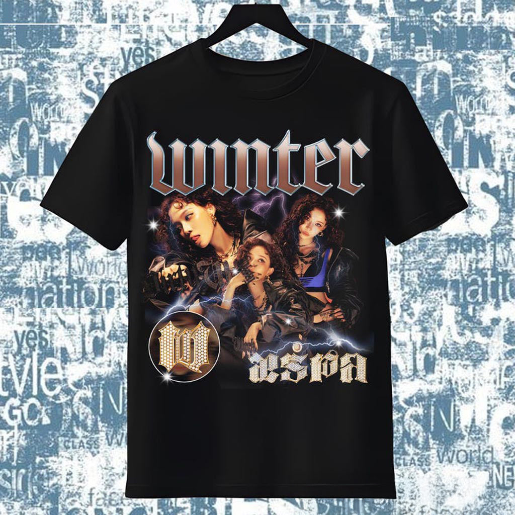 Aespa Winter Dirty Work Shirt Dirty Work T-Shirt Aespa Synk AeXis Line Shirt 2025 Aespa Aespa Winter Dirty Work Shirt Dirty Work T-Shirt Aespa Synk AeXis Line Shirt 2025 Aespa