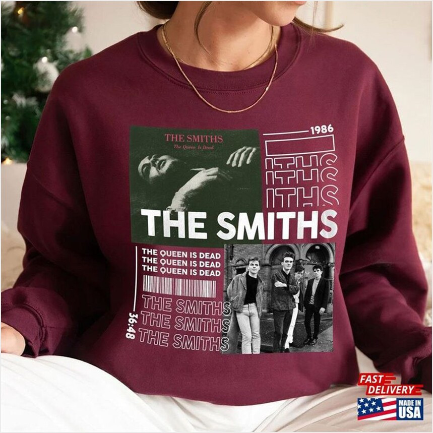 Aesthetic The Smiths T-Shirt Vintage Rock Band Sweatshirt Gifts For Brother Trendy Merch Aesthetic The Smiths T-Shirt Vintage Rock Band Sweatshirt Gifts For Brother Trendy Merch