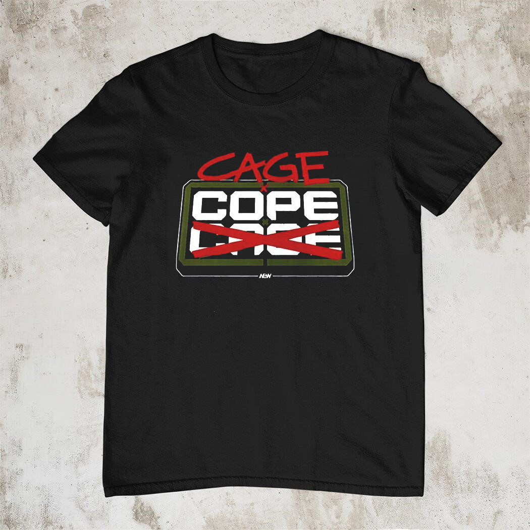 AEW Brian Cage Cope Rivalry T-Shirt Wrestling Fan Gear Trending Merch Best Gift For Wrestling Fans