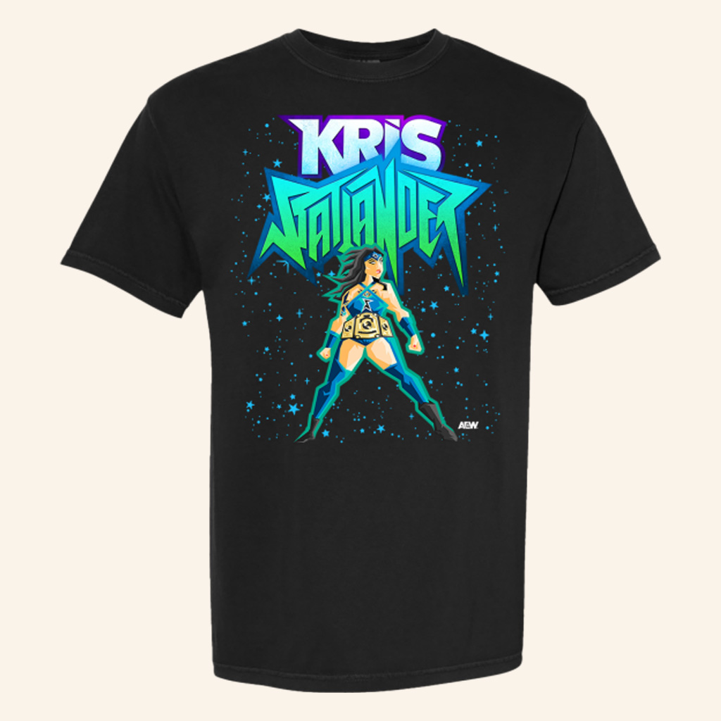 AEW Merch Kris Statlander Shirt Star Warrior T-Shirt Xmas Gifts For Friends