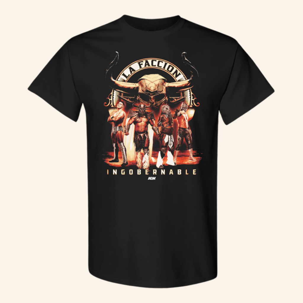 AEW Merch LA Faccion Ingobernable Shirt Cuatro Ingobernables T-Shirt Gifts For Brother