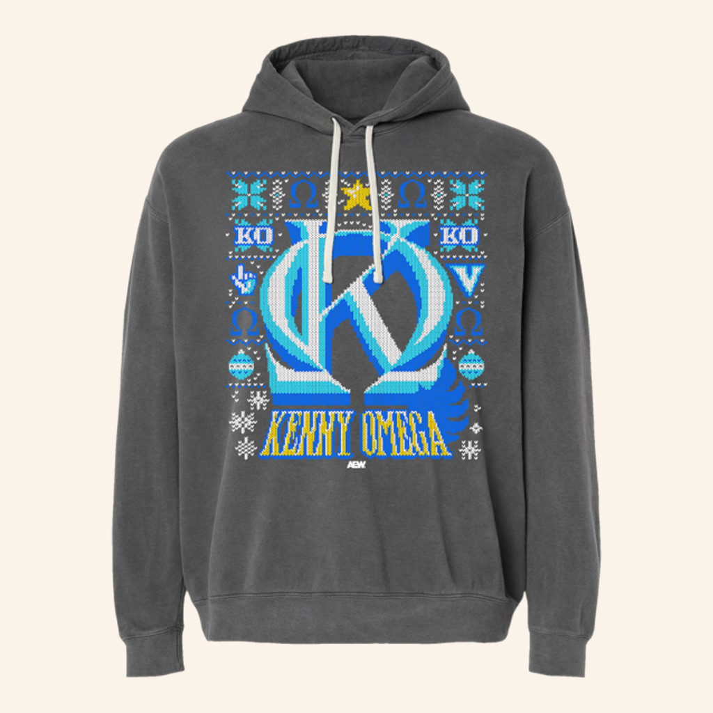 AEW Merch Top Rope Tuesday Kenny Omega Hoodie Best Holiday Machine Hoodie Gifts For Christmas