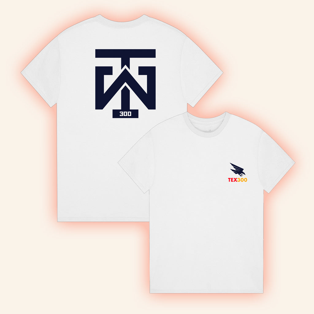 AFC Merch Walker 300 Games White Shirt Gifts For Besties