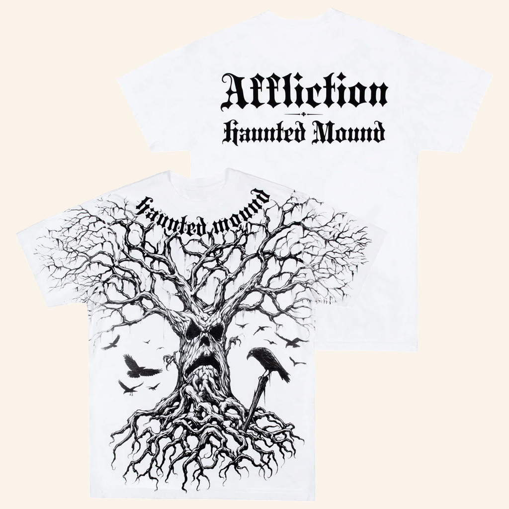 Affliction X Haunted Mound Merch Haunted Mound T-Shirt Best Gifts For Hip Hop Lovers