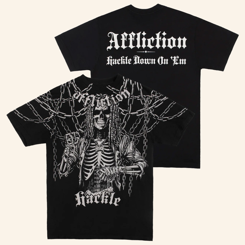 Affliction X Haunted Mound Merch HDOE Brawler T-Shirt Gifts For Hip Hop Lovers Affliction X Haunted Mound Merch HDOE Brawler T-Shirt Gifts For Hip Hop Lovers