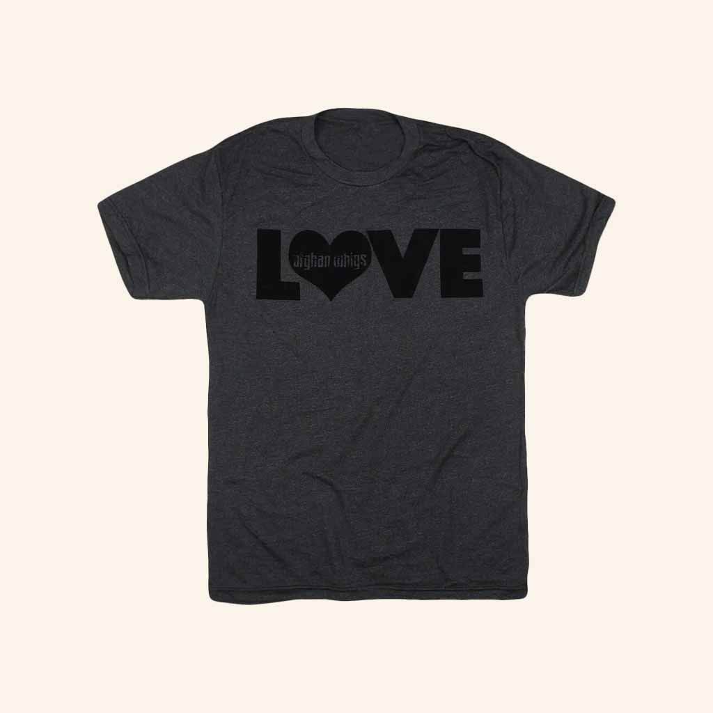 Afghan Whigs Merch Black Love T-Shirt Best Gifts For Rock Lovers Afghan Whigs Merch Black Love T-Shirt Best Gifts For Rock Lovers