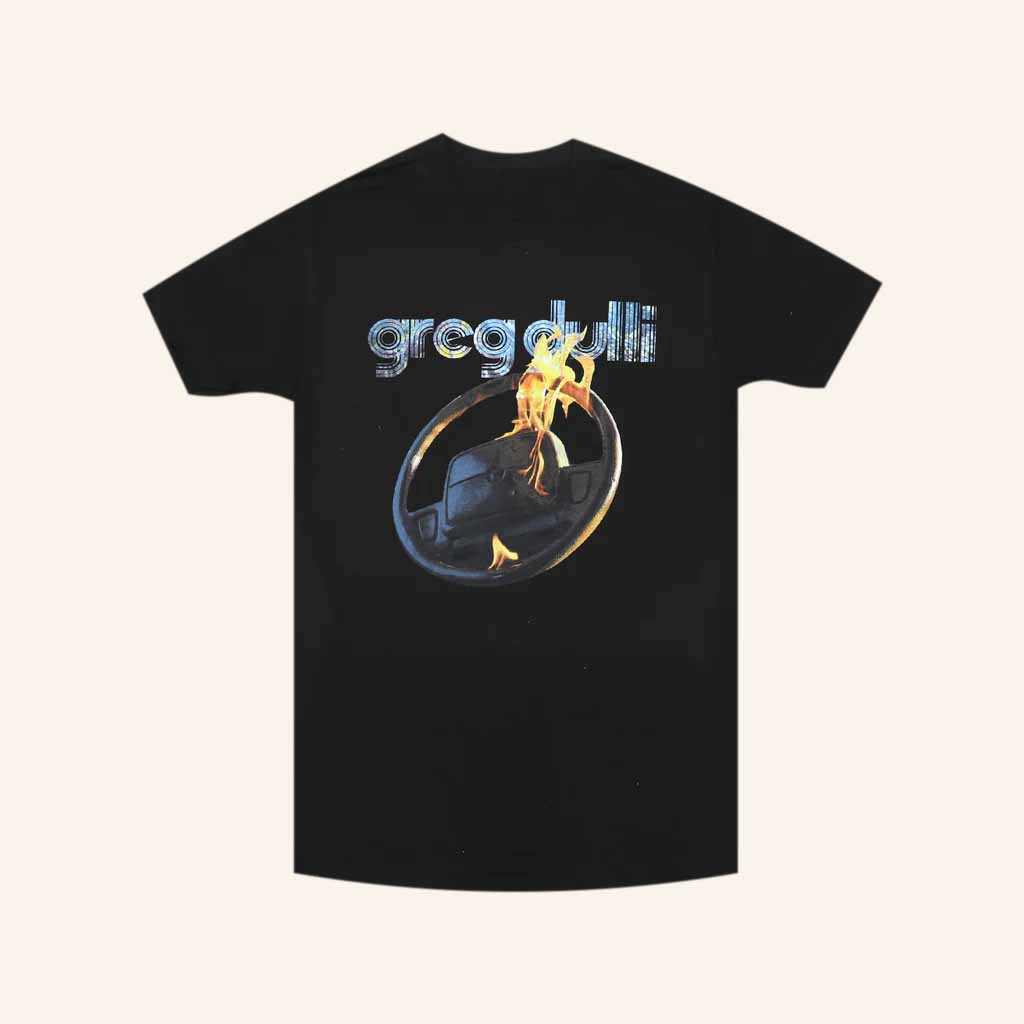 Afghan Whigs Merch Burning Wheel Black T-Shirt Best Gifts For Rock Lovers Afghan Whigs Merch Burning Wheel Black T-Shirt Best Gifts For Rock Lovers