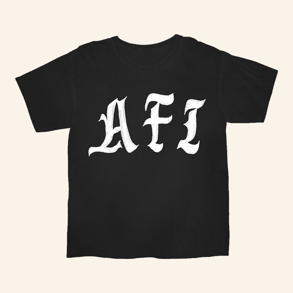 AFI Merch AFI Logo Black T-Shirt Best Gifts For Rock Music Lovers(1)