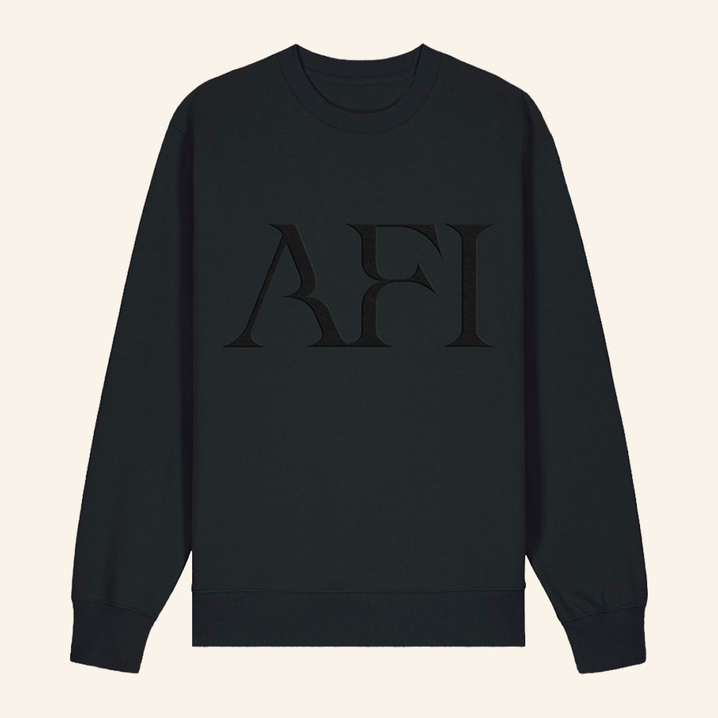 AFI Merch Silver Bleeds The Black Sun Sweatshirt Gift Ideas For Rock Music Lovers AFI Merch Silver Bleeds The Black Sun Sweatshirt Gift Ideas For Rock Music Lovers