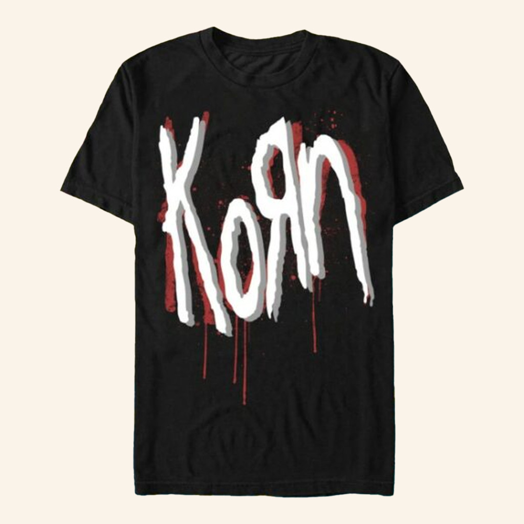 AFM Records Merch Korn Dripping Logo T-Shirt Best Gifts For Music Lovers AFM Records Merch Korn Dripping Logo T-Shirt Best Gifts For Music Lovers
