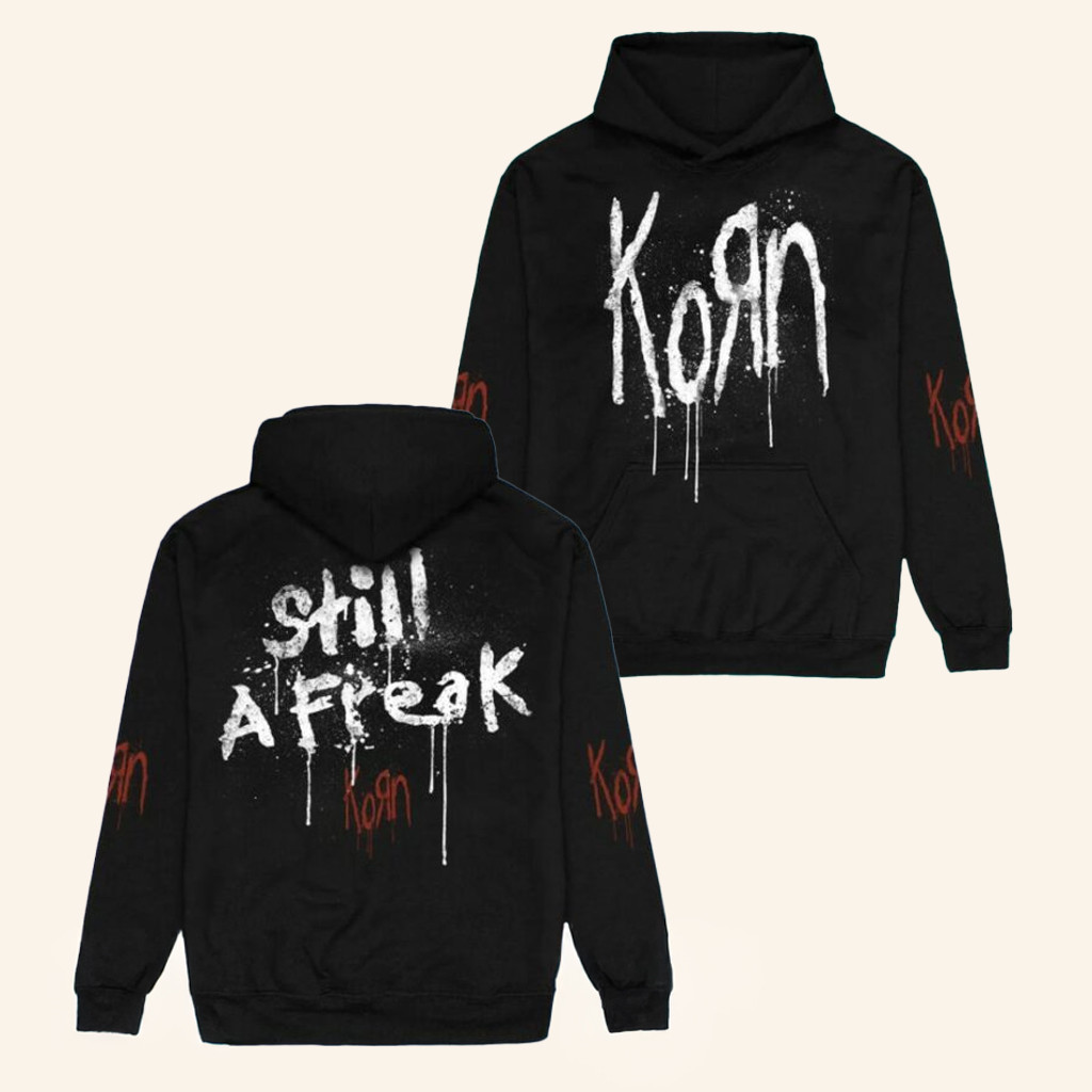 AFM Records Merch Korn Still A Freak Hoodie Cool Gifts For Music Lovers AFM Records Merch Korn Still A Freak Hoodie Cool Gifts For Music Lovers