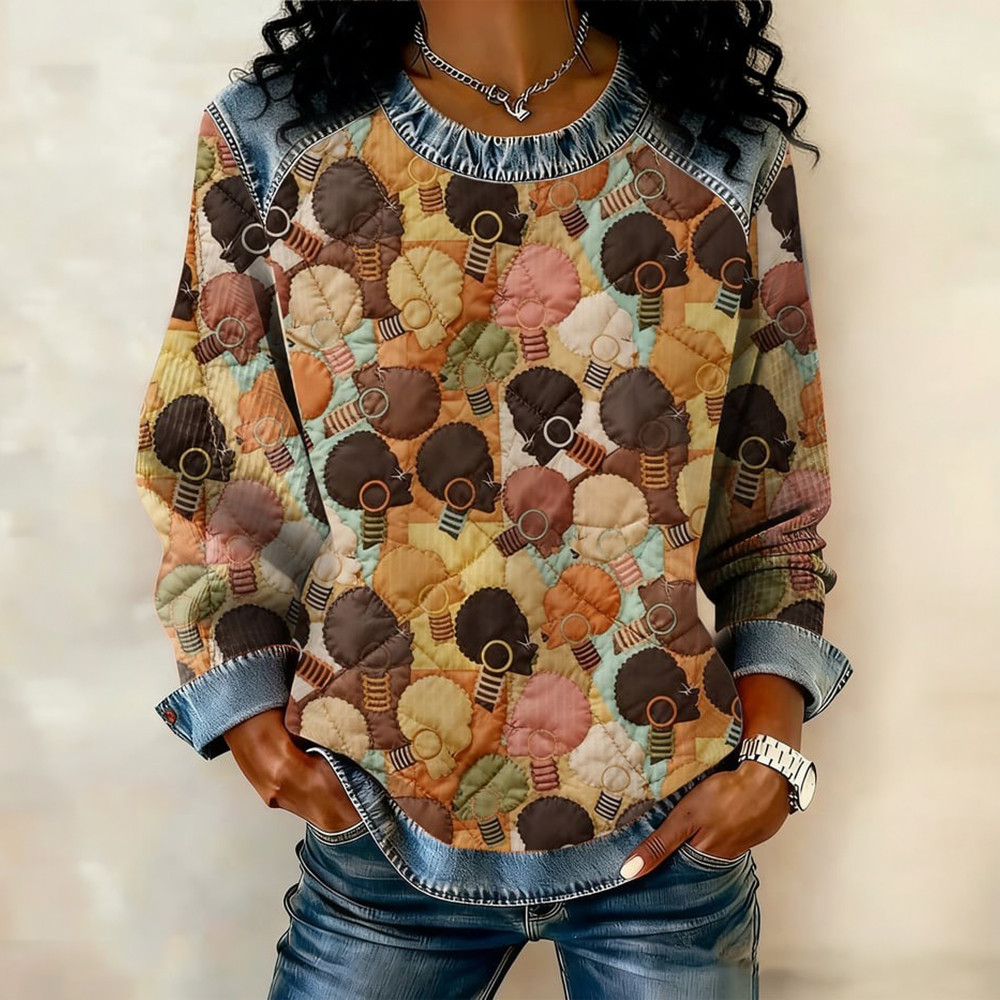 African Art Black History Sweatshirt Black History Month Clothing Unique Gift For Women