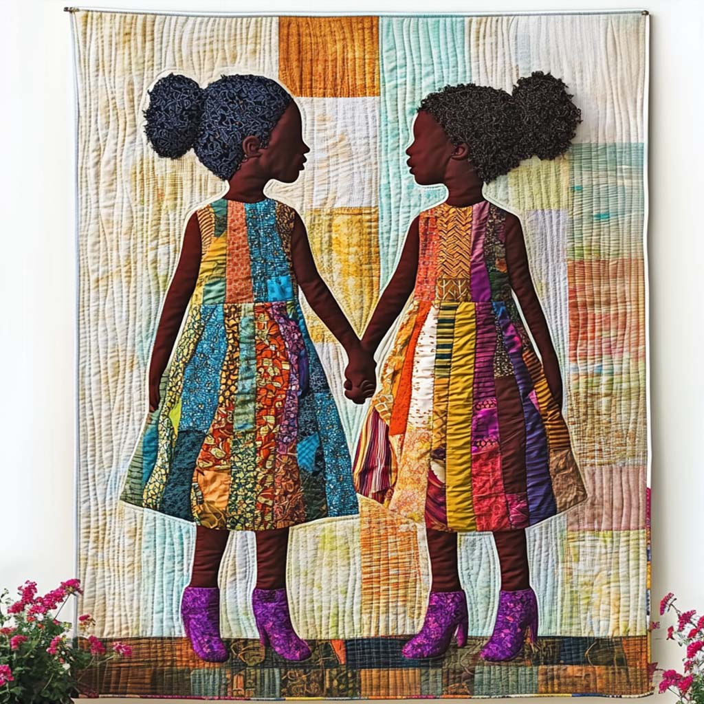 African Quilted Blanket Bedroom Decor Christmas Best African American Gifts