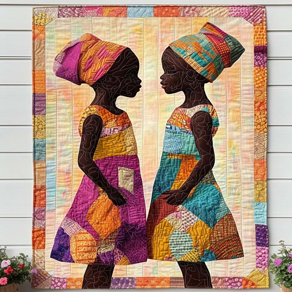 African Quilted Blanket Christmas Room Decor African American Gifts For Her