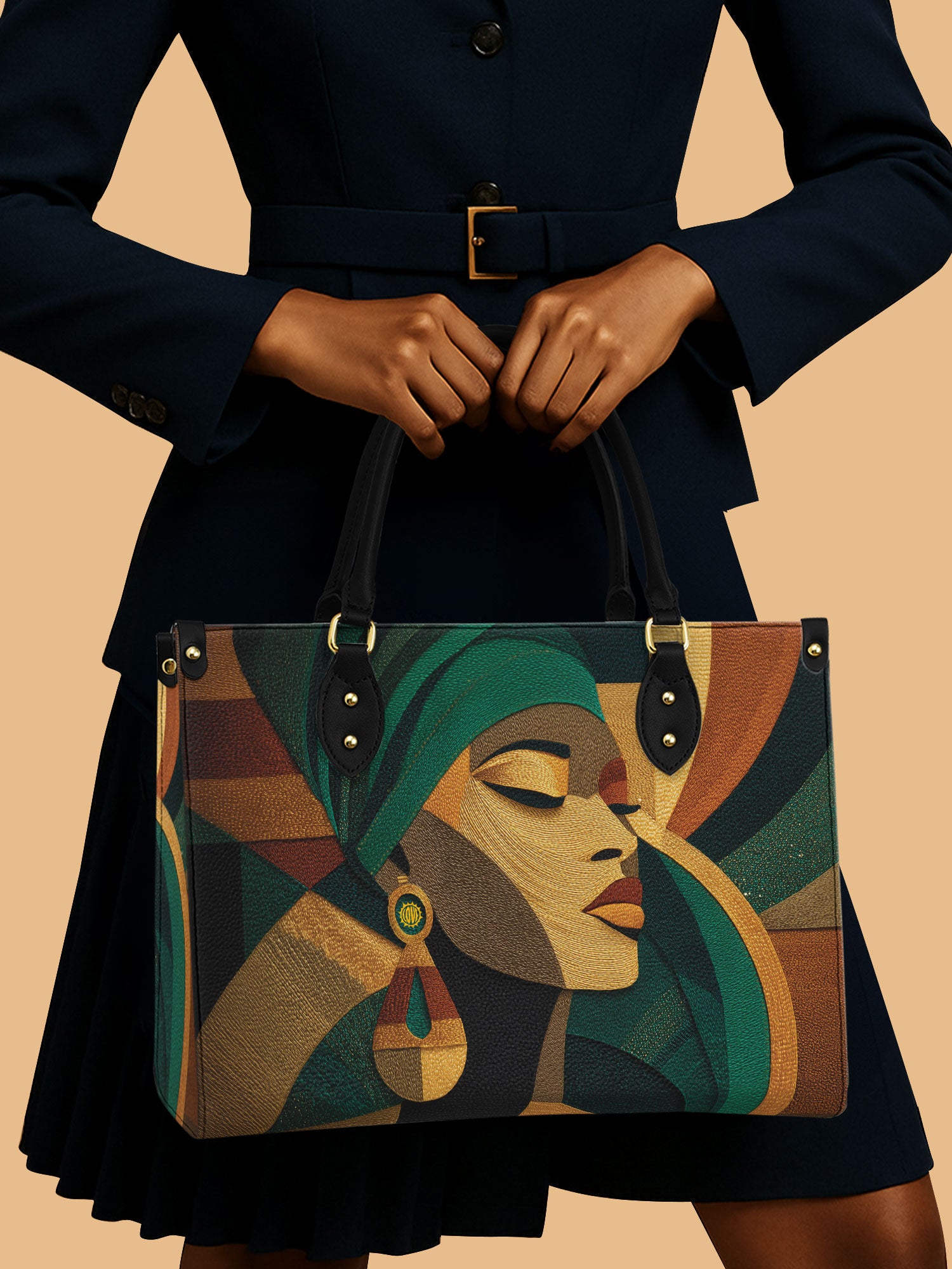 African Women Leather Handbag Colors King And Queen Gifts For Women