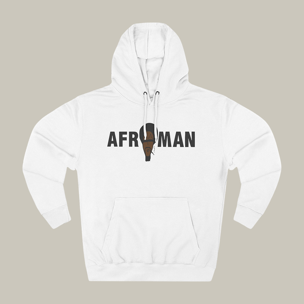 Afroman Portrait Graphic Hoodie Rap Music Hooded Sweatshirt Afroman Fan Gift