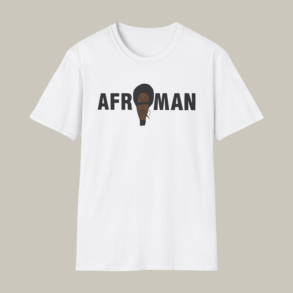 Afroman Portrait Graphic T-Shirt Music Concert Tee Music Lover Gift For Afroman Fans