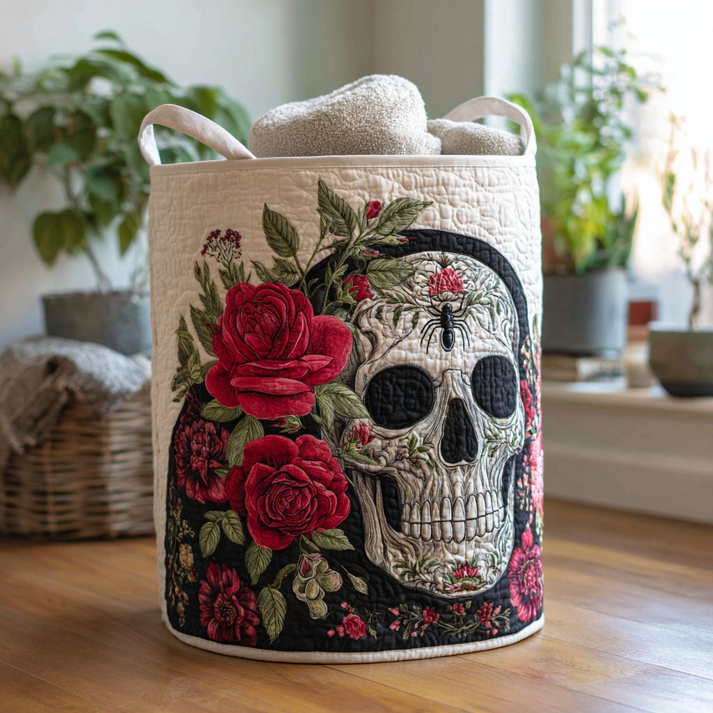 Afterlife Fiesta Quilted Laundry Basket Summer Merch Vibes