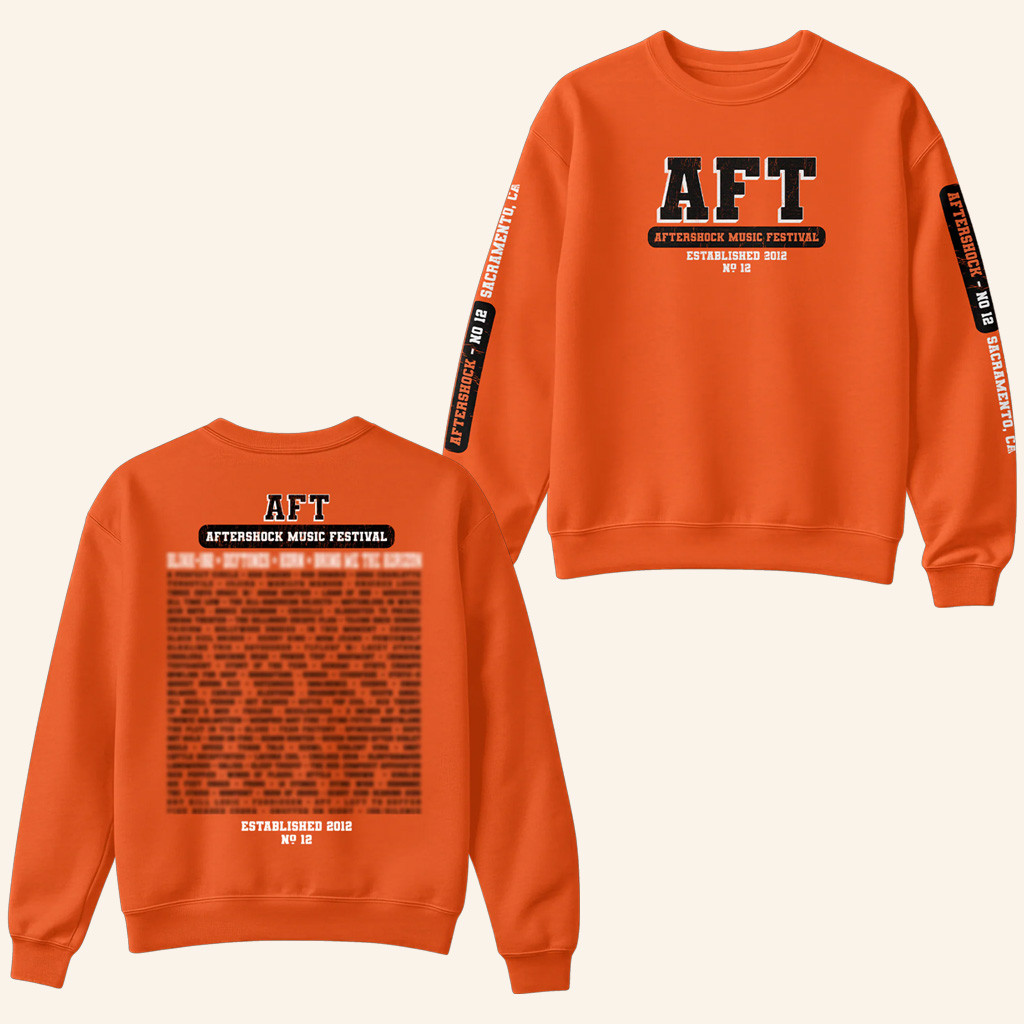 Aftershock Merch After Music Festival Sweatshirt Cool Gifts For Music Lovers Aftershock Merch After Music Festival Sweatshirt Cool Gifts For Music Lovers