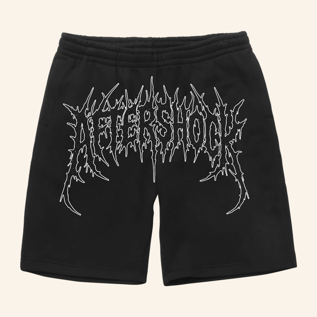 Aftershock Merch Aftershock Metal Logo Shorts Christmas Gifts For Men Aftershock Merch Aftershock Metal Logo Shorts Christmas Gifts For Men
