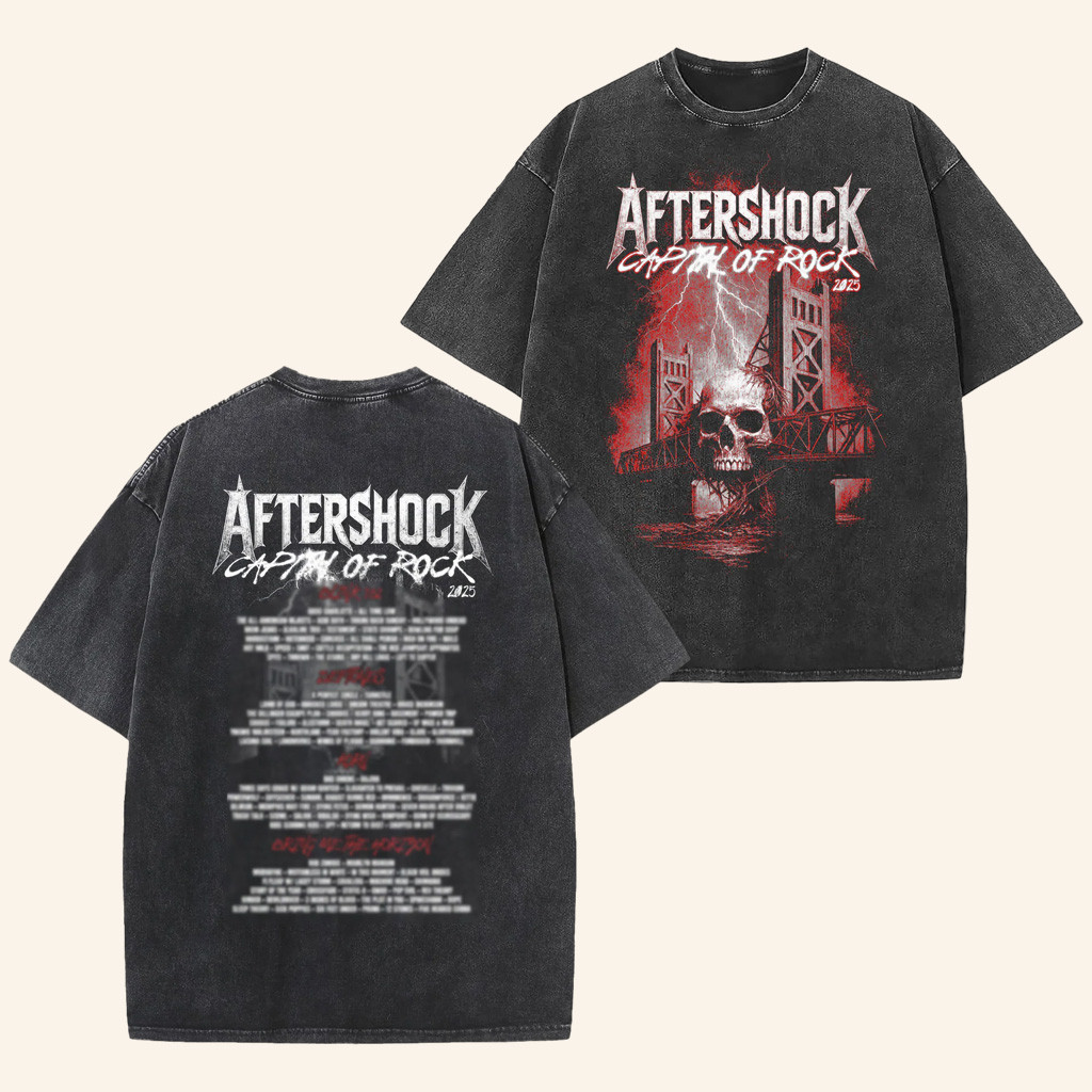 Aftershock Merch Deadly Crossing T-Shirt Unique Gifts For Music Lovers Aftershock Merch Deadly Crossing T-Shirt Unique Gifts For Music Lovers