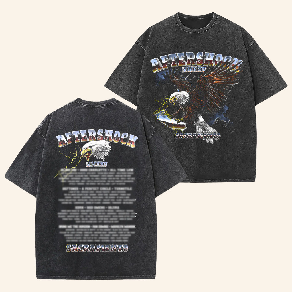 Aftershock Merch Eagle Sacramento Lineup T-Shirt Gift Ideas For Music Lovers Aftershock Merch Eagle Sacramento Lineup T-Shirt Gift Ideas For Music Lovers