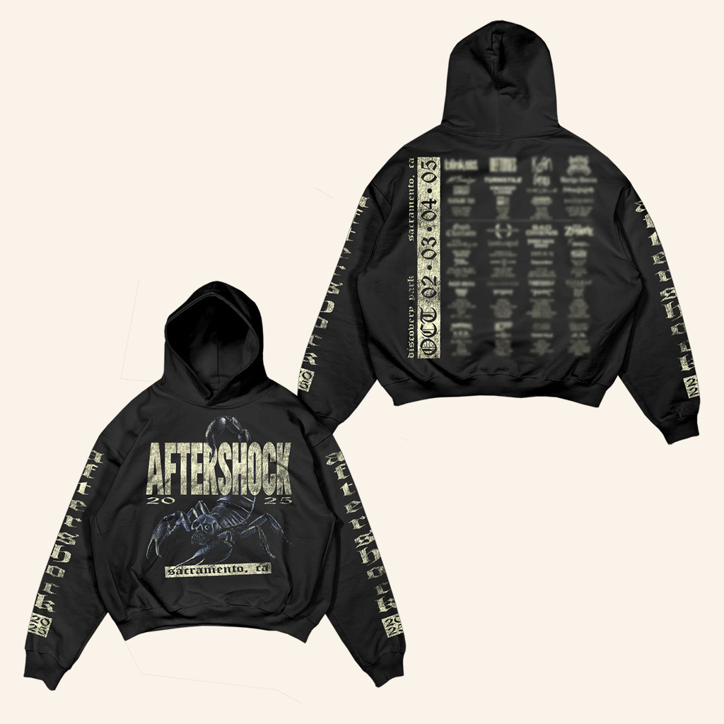 Aftershock Merch Scorpion Hoodie Birthday Gifts For Music Lovers Aftershock Merch Scorpion Hoodie Birthday Gifts For Music Lovers