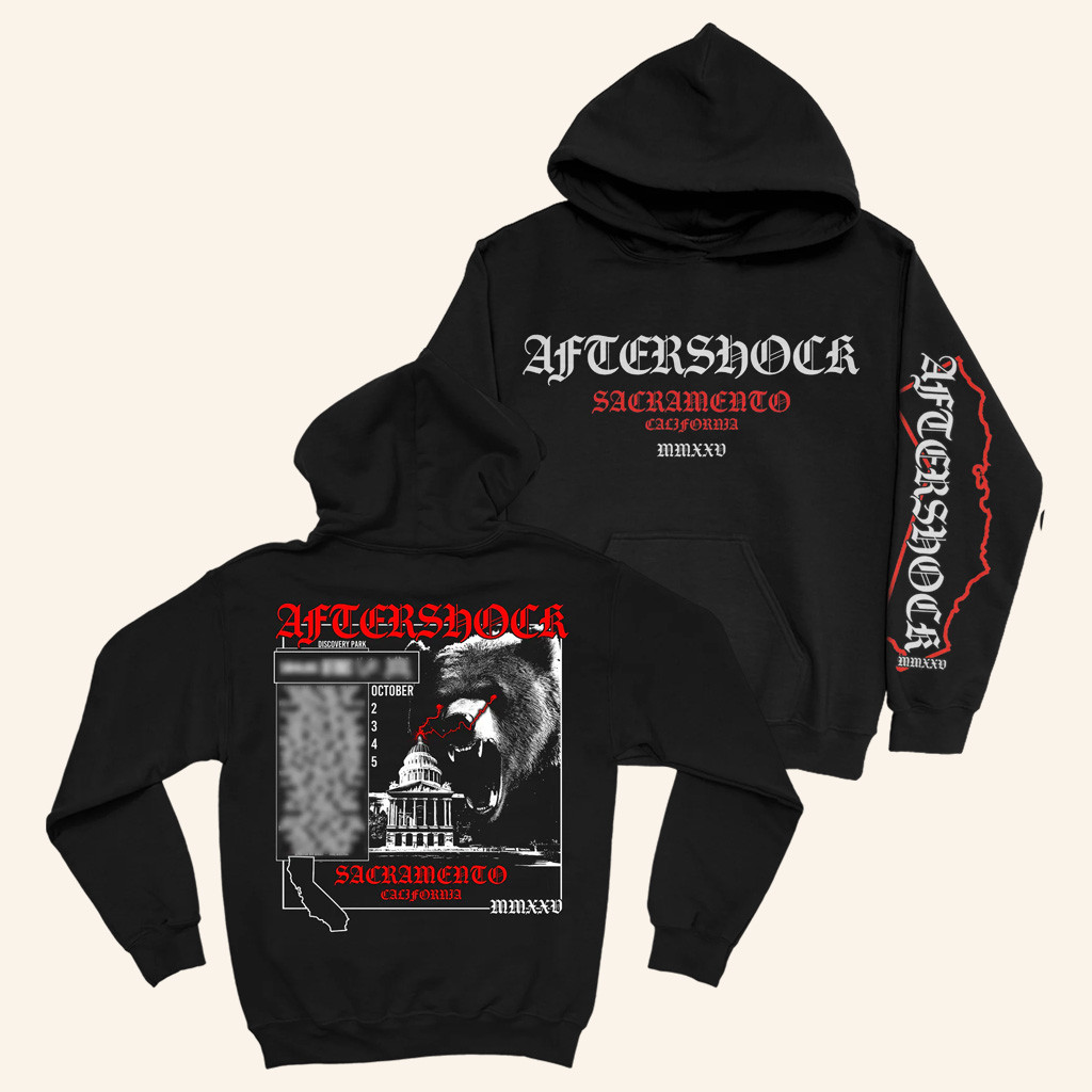 Aftershock Merch Seeing Red The Bear Hoodie Gift Ideas For Music Lovers Aftershock Merch Seeing Red The Bear Hoodie Gift Ideas For Music Lovers