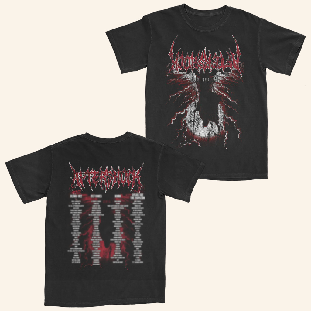 Aftershock Merch The Upside Down T-Shirt Music Lover Gift Ideas For Him Aftershock Merch The Upside Down T-Shirt Music Lover Gift Ideas For Him