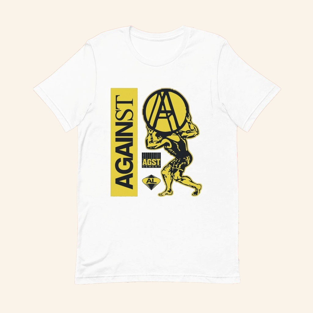 Against Merch Lab Simen White T-Shirt Gifts Ideas For Music Lovers
