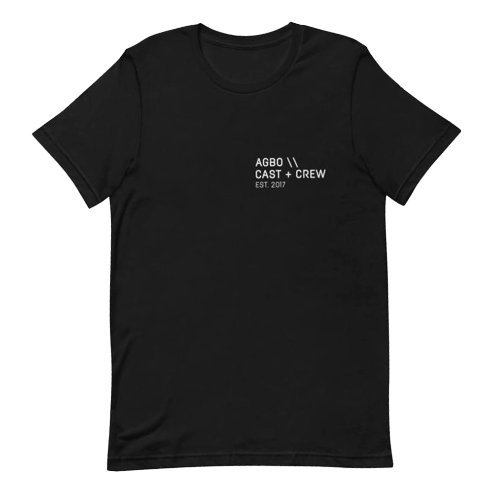 AGBO Merch AGBO Cast Crew T-Shirt Gift For Father AGBO Merch AGBO Cast Crew T-Shirt Gift For Father