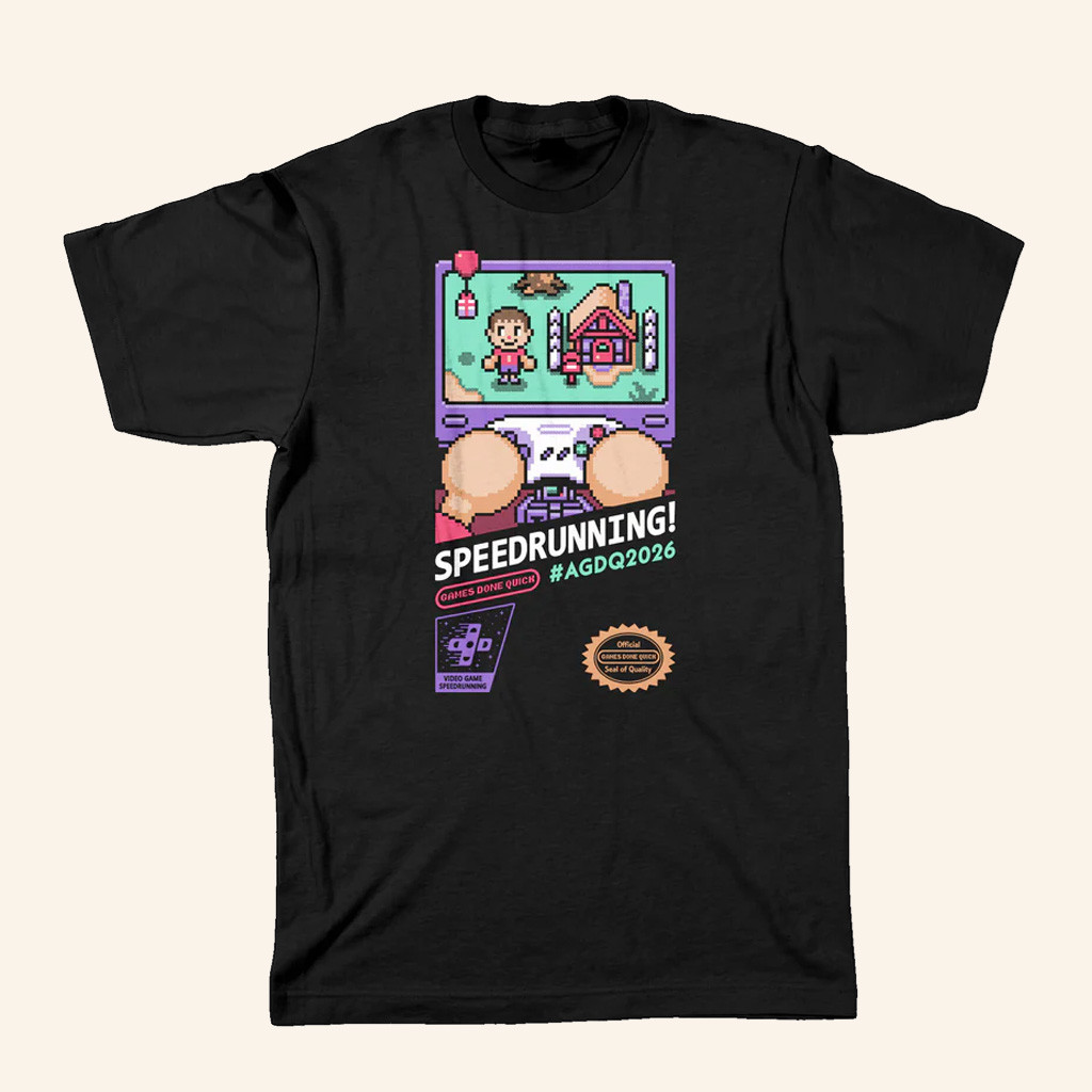 AGDQ Merch AGDQ Speedrunning 2026 T-Shirt Unique Gifts For Boyfriend