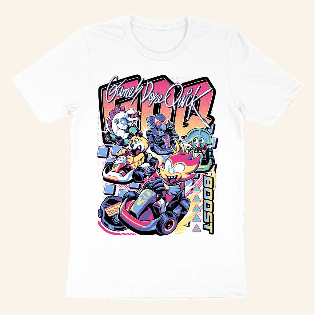 AGDQ Merch Games Done Quick Super Mascot Racers T-Shirt Gifts For Him