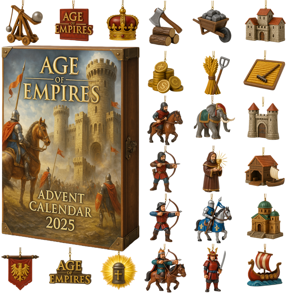 Age Of Empires 2025 Advent Calendar Christmas Advent Calendar Xmas Gifts For Him