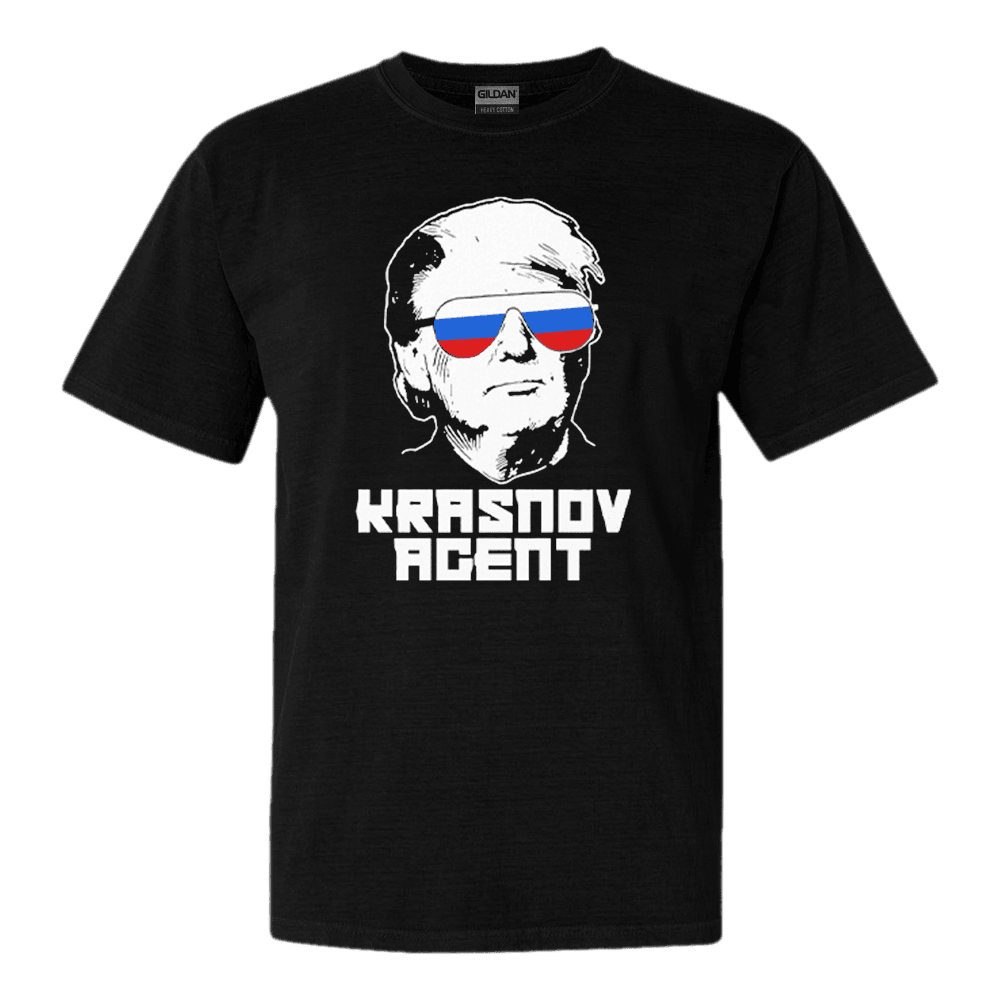 Agent Krasnov Trump T-Shirt Political Shirt Gifts For Him Her Christmas Gift for Him Agent Krasnov Trump T-Shirt Political Shirt Gifts For Him Her Christmas Gift for Him