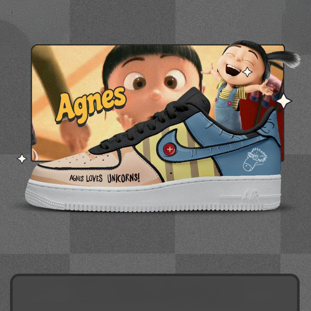 Agnes Loves Unicorns Despicable Me Special Air Force 1 Shoes Gifts For Fans