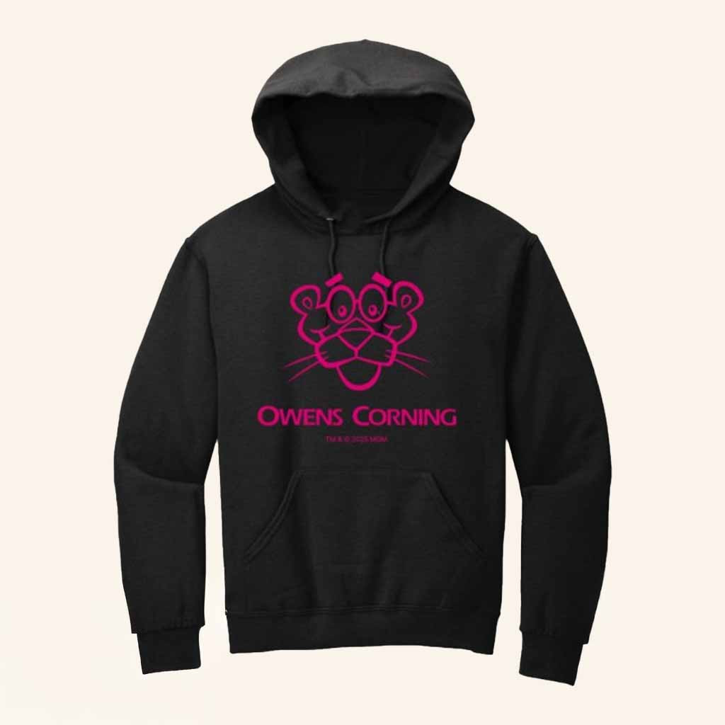 Agoracx Merch Pink Panther Owens Corning Hoodie Christmas Presents For Her