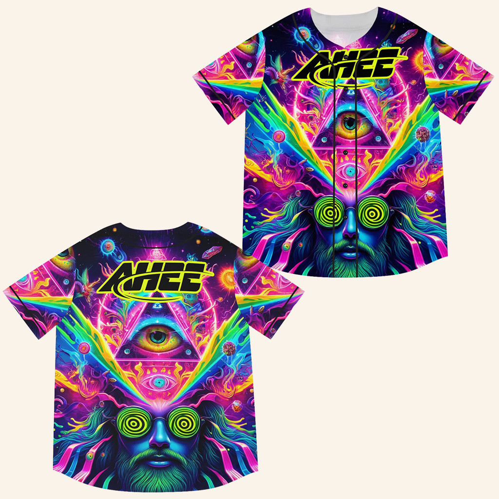 AHEE EDM Rave Jersey Psychedelic Jersey AHEE Merch Gifts For Music Lovers AHEE EDM Rave Jersey Psychedelic Jersey AHEE Merch Gifts For Music Lovers