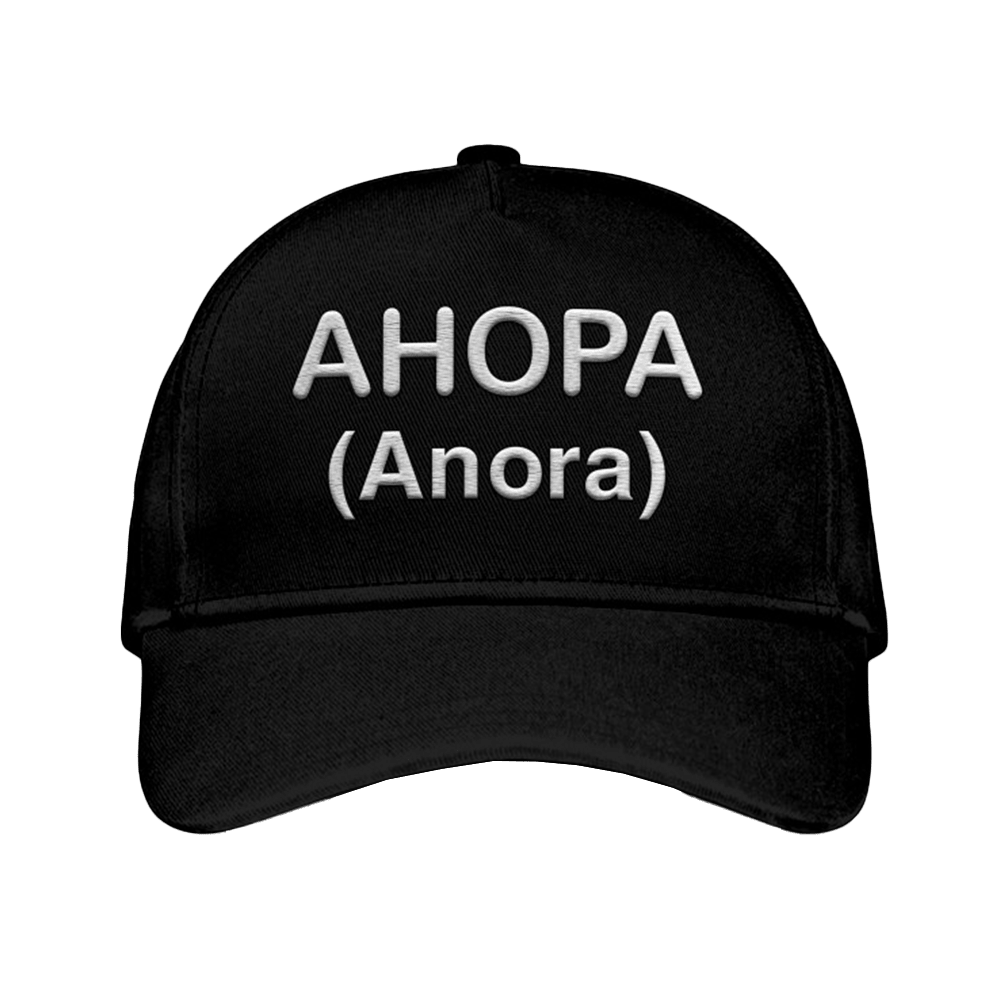 Ahopa Anora Embroidered Hat Ahopa Anora Cap Gifts For Him Her