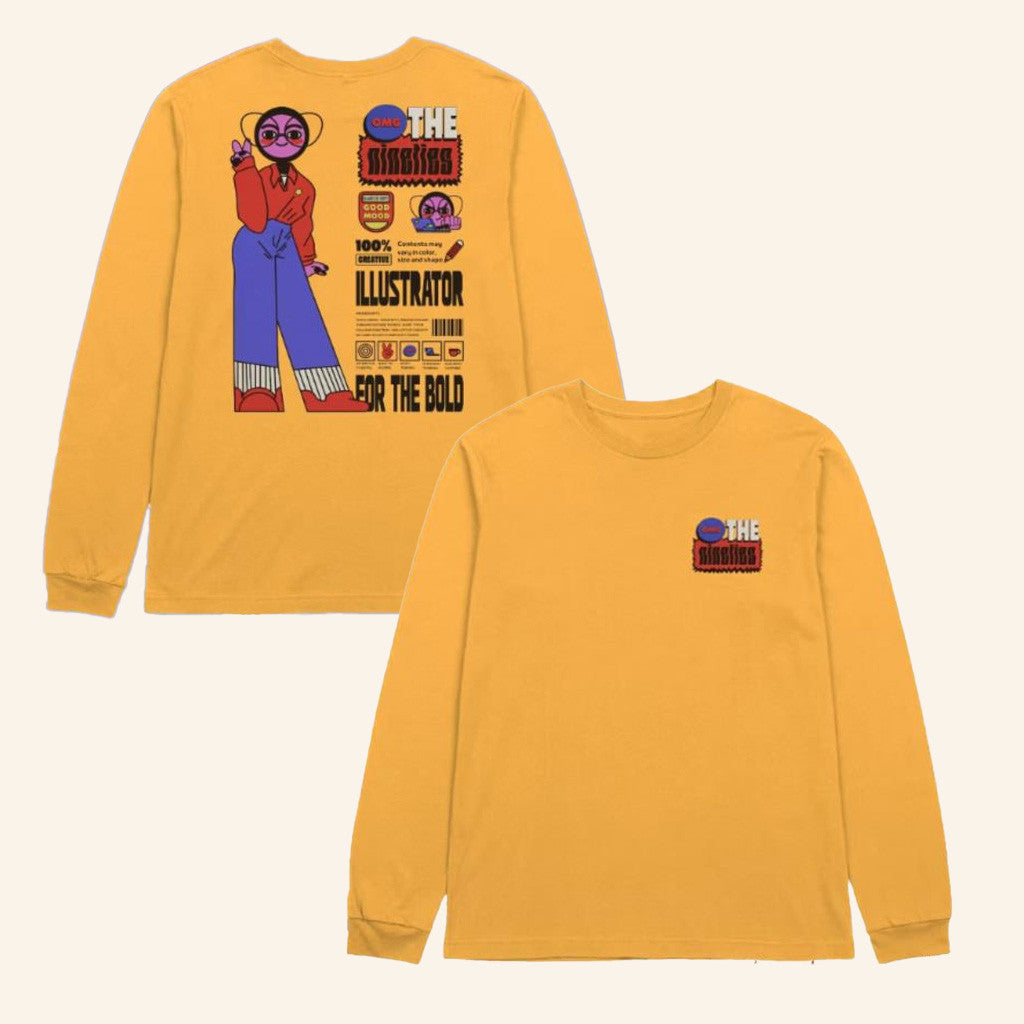 Aiah Assn Merch 90S Nostalgia Long Sleeve T-Shirt Gift Ideas For Him