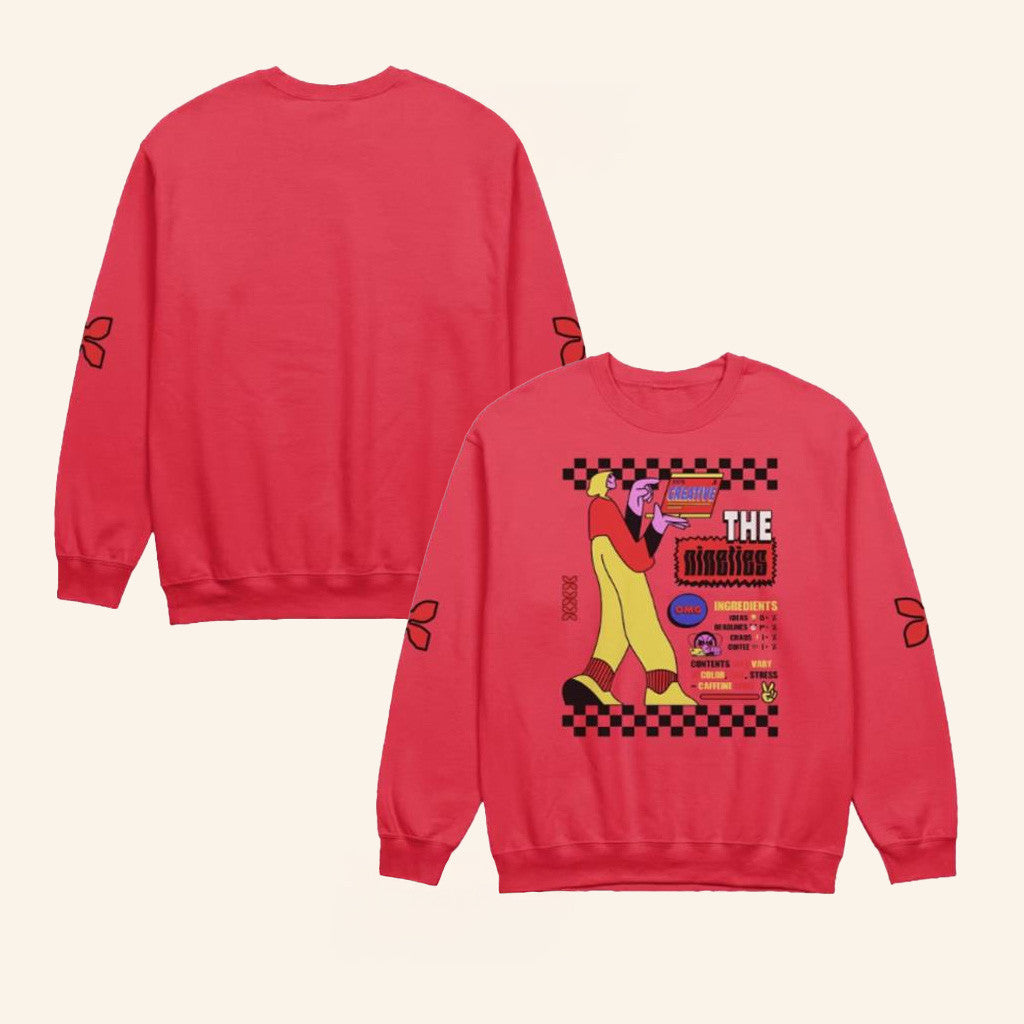 Aiah Assn Merch The 90'S Work Vibes Crewneck Sweatshirt Gift Ideas For Dudes Aiah Assn Merch The 90'S Work Vibes Crewneck Sweatshirt Gift Ideas For Dudes